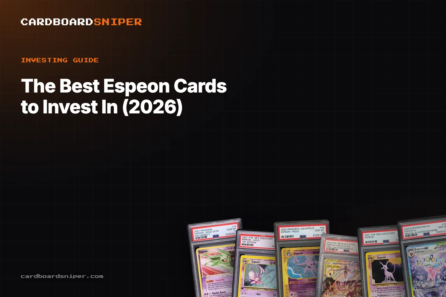 The Best Espeon Cards to Invest In (2026): The $90,000 Gold Star & the Twin Discount, in PSA 10