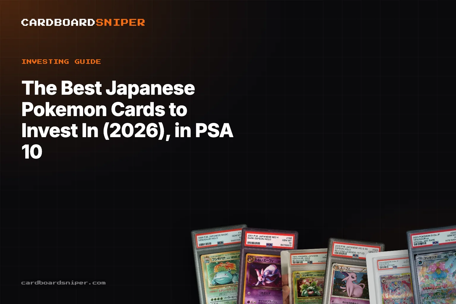 The Best Japanese Pokemon Cards to Invest In (2026), in PSA 10