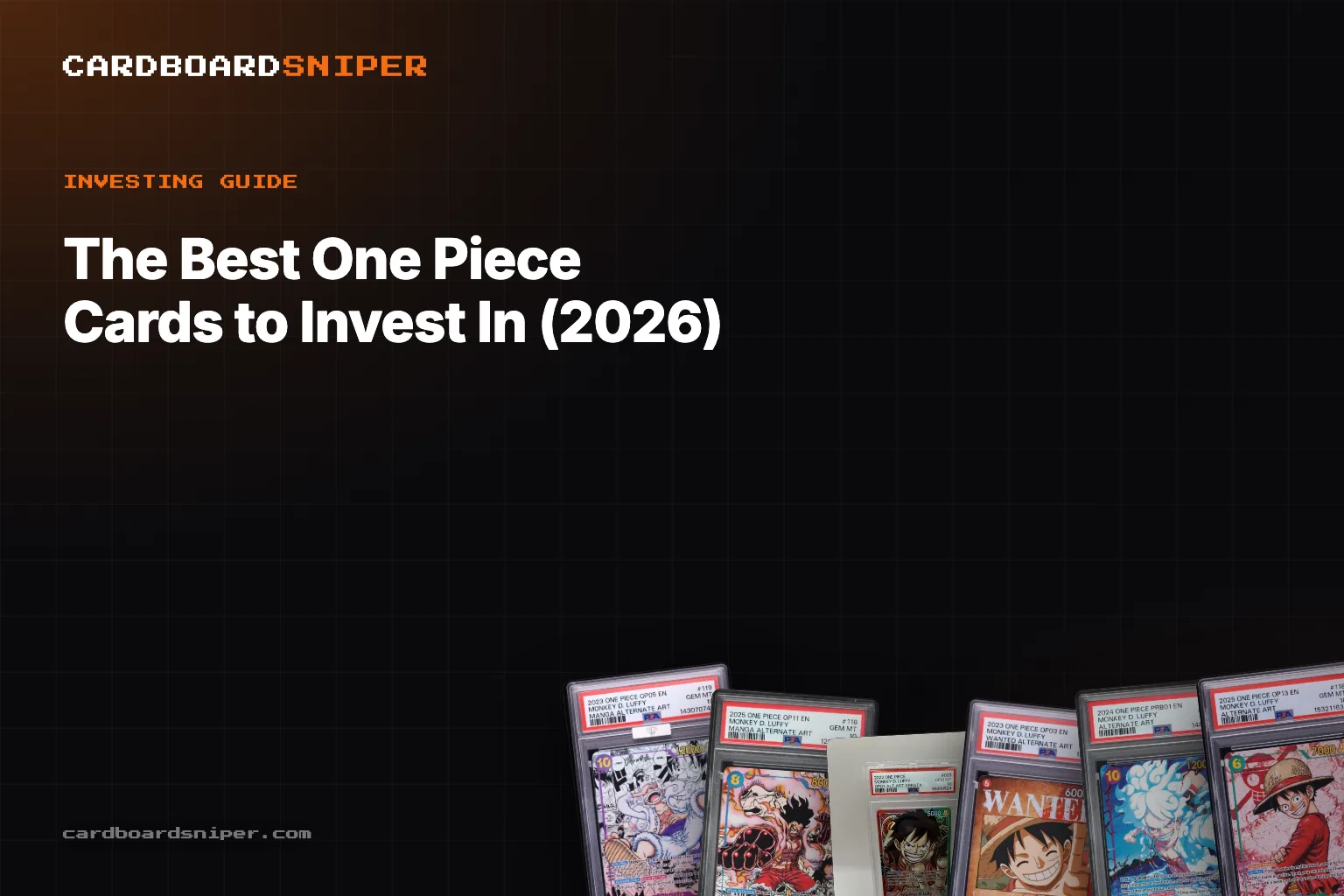 The Best One Piece Cards to Invest In (2026): The Manga-Rare Class, Ranked in PSA 10
