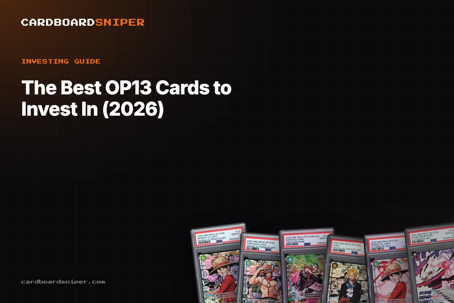 The Best OP13 Cards to Invest In (2026): Every Carrying On His Will Chase Variant, in PSA 10