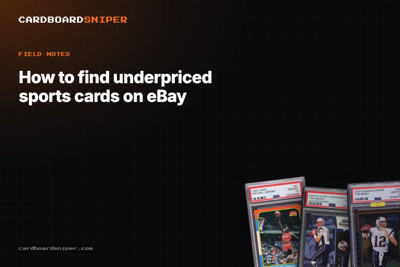 How to find underpriced sports cards on eBay
