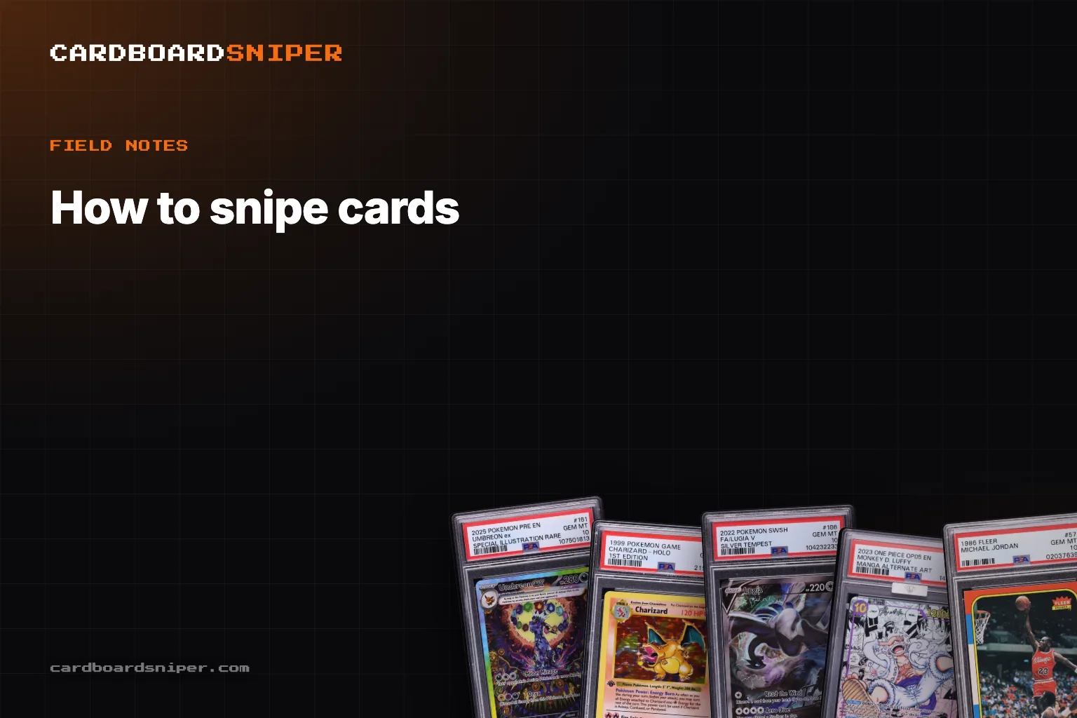 How to snipe cards