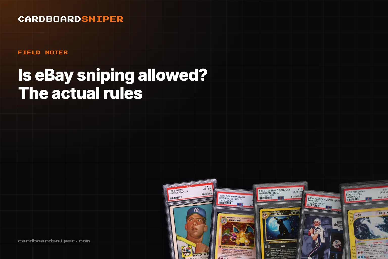 Is eBay sniping allowed? The actual rules