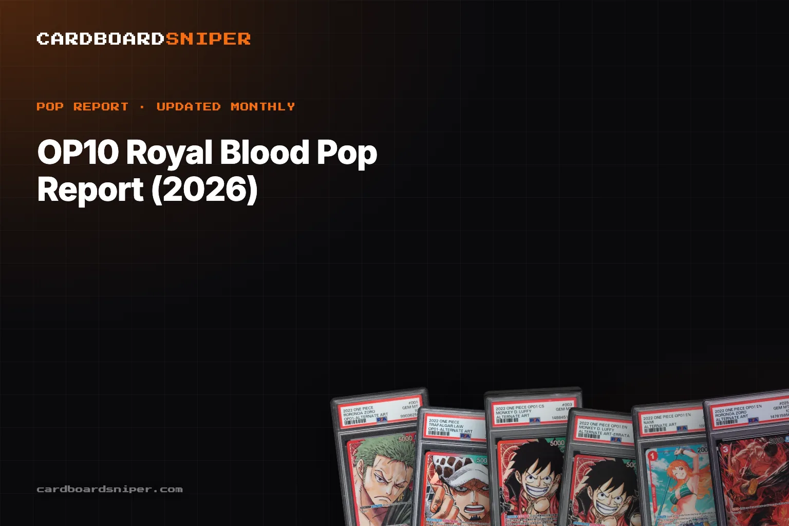 OP10 Royal Blood Pop Report (2026): PSA 10 Population for Every Chase Card