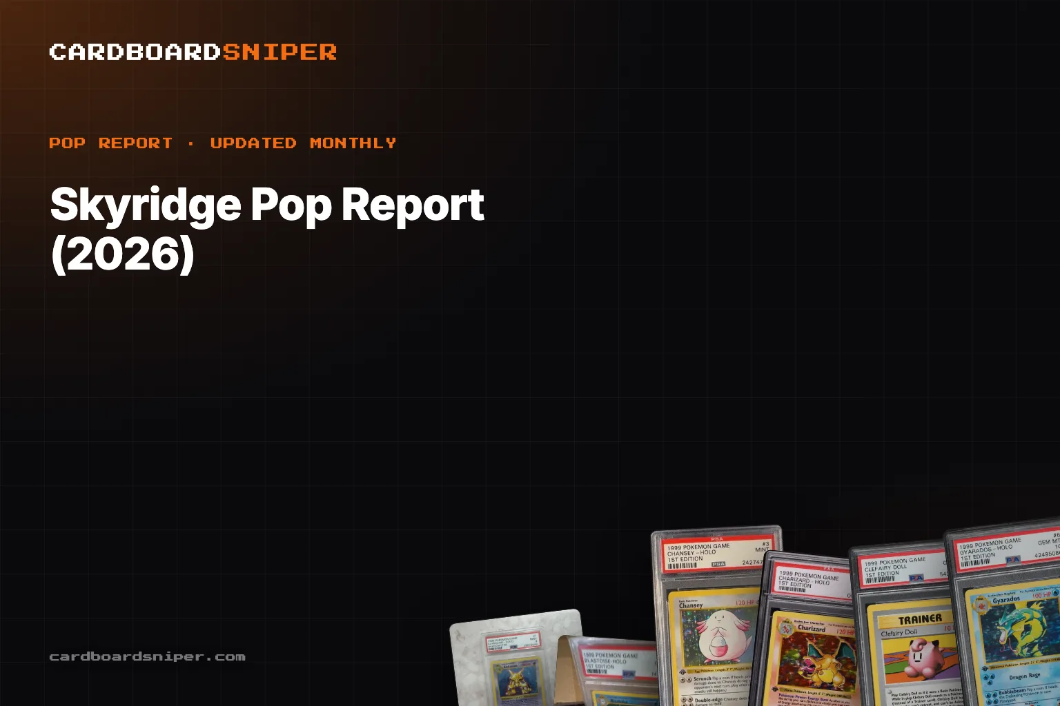 Skyridge Pop Report (2026): PSA 10 Population for the Scarcest WOTC Set