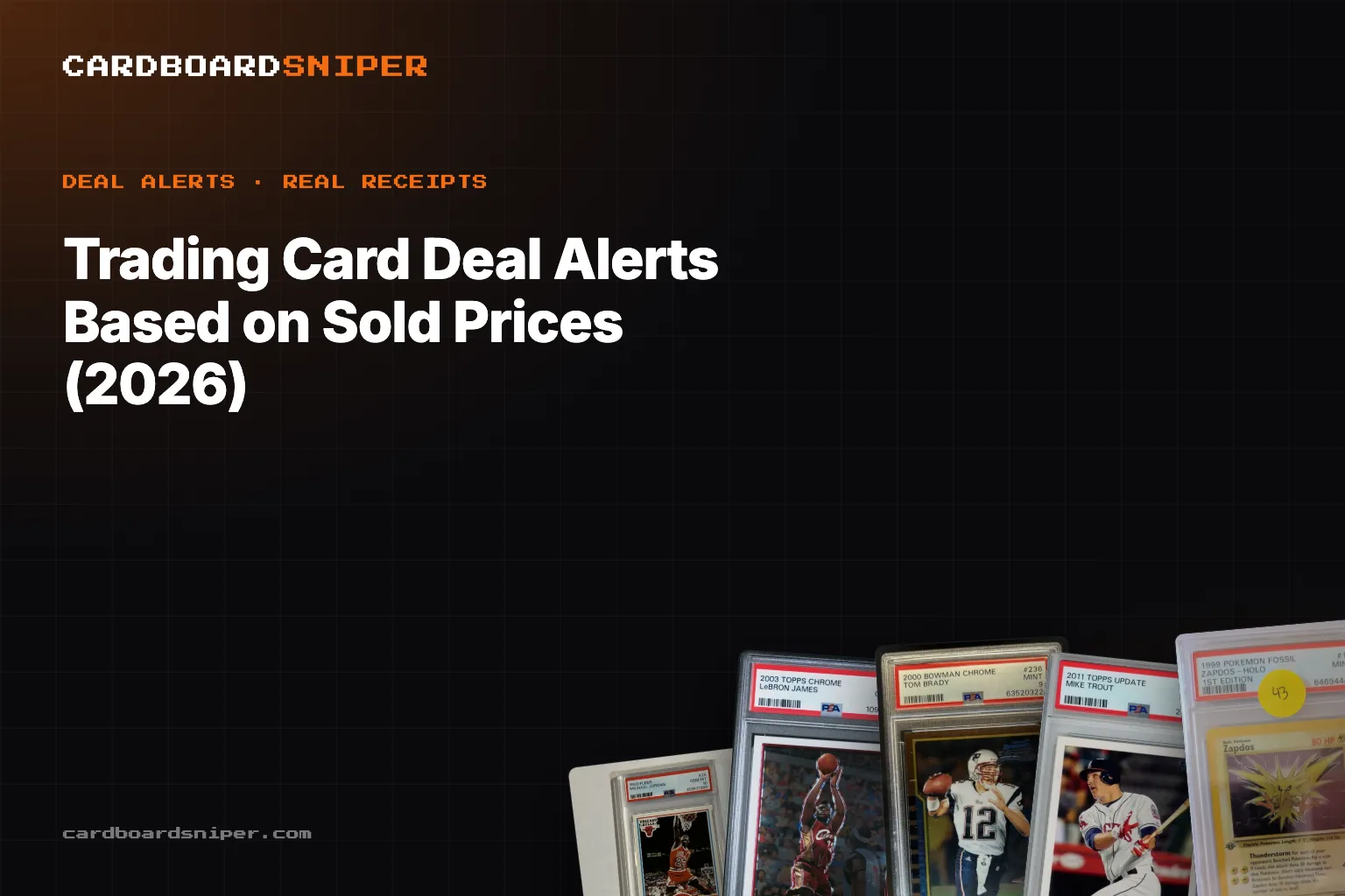 Trading Card Deal Alerts Based on Sold Prices (2026): 12 Real Snipes, With Receipts