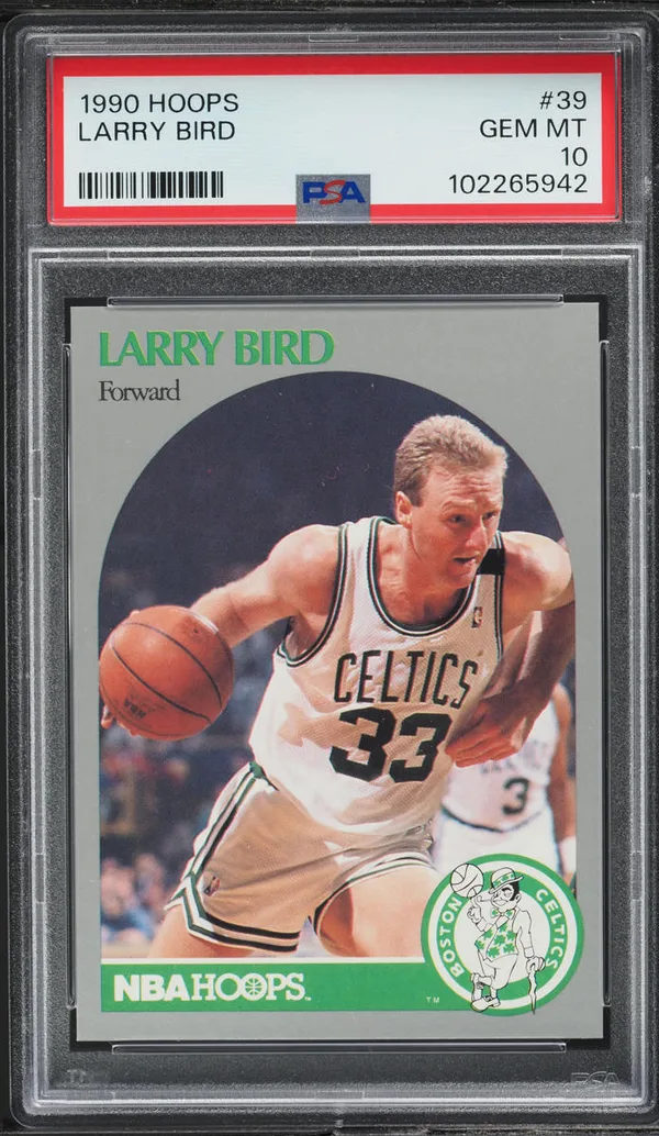 1990 Hoops Larry Bird PSA 10