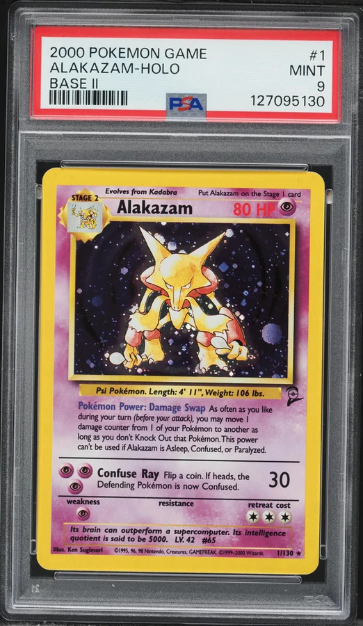 2000 Base Set 2 Alakazam #1