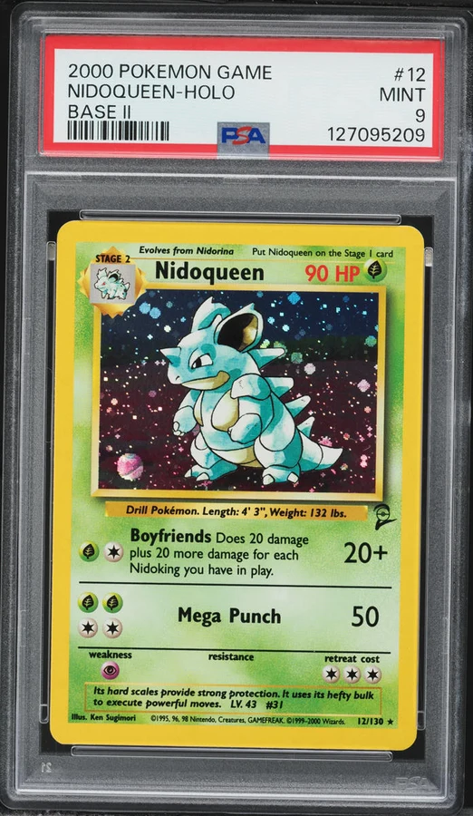 2000 Base Set 2 Nidoqueen #12