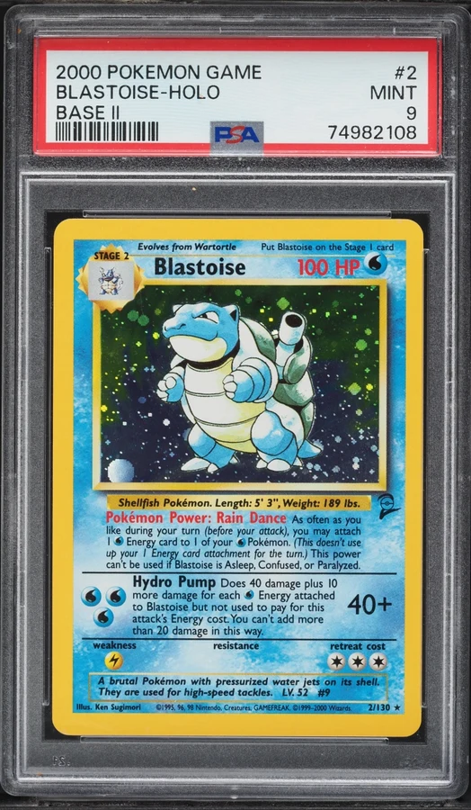 2000 Base Set 2 Blastoise #2