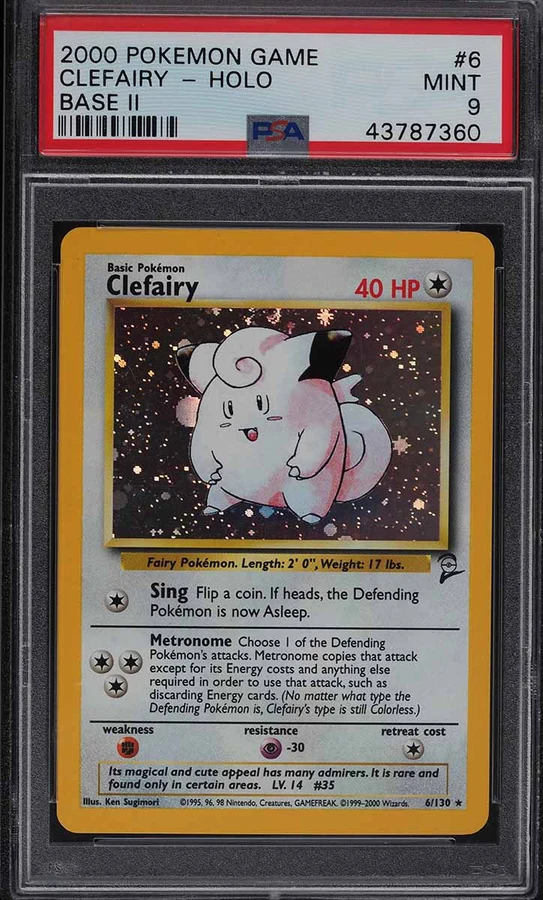 2000 Base Set 2 Clefairy #6