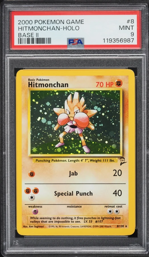 2000 Base Set 2 Hitmonchan #8