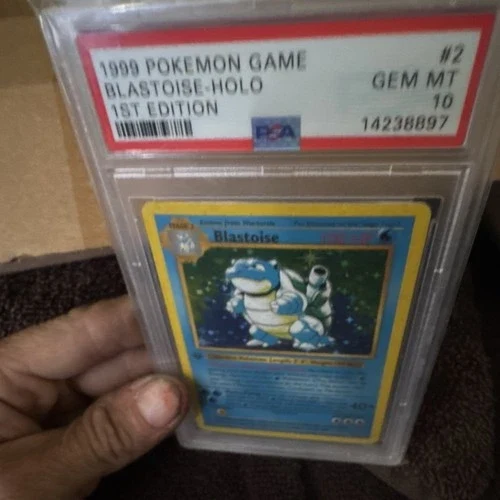 1999 Base Set Shadowless Blastoise #2 PSA 10