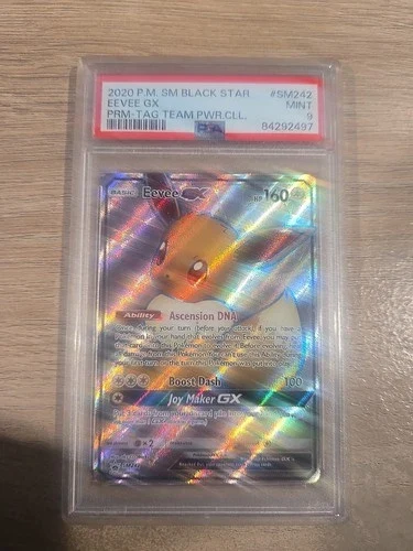 2019 SM Promo Eevee GX Tag Team #SM242 PSA 10