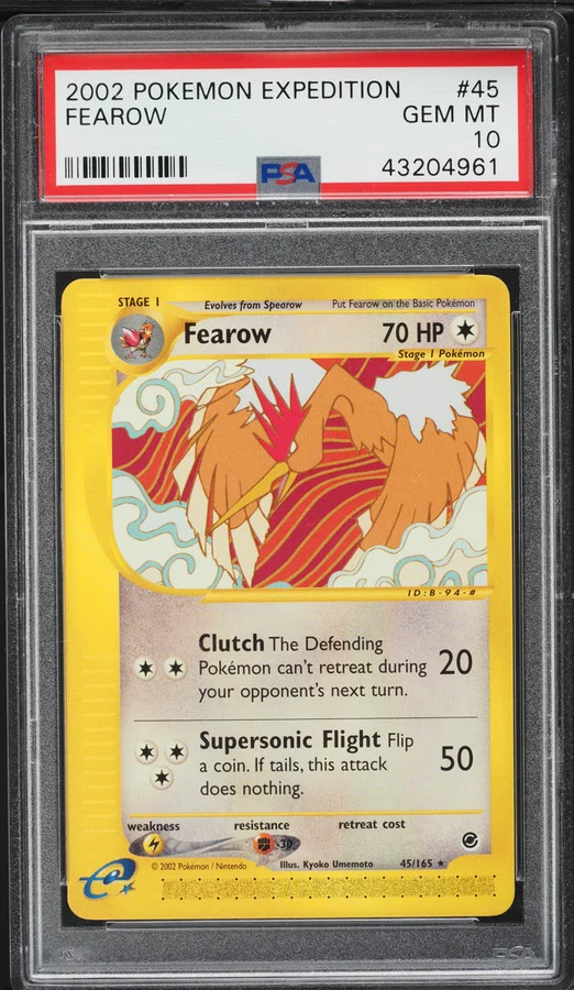 2002 Expedition Fearow #11 PSA 10