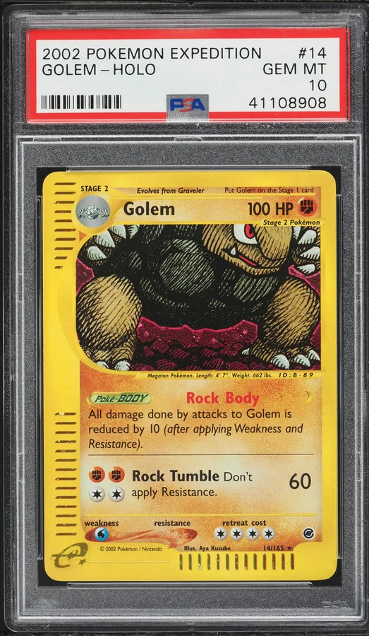 2002 Expedition Golem #14 PSA 10