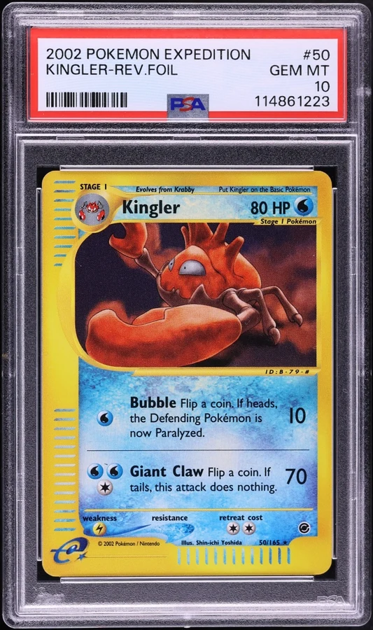 2002 Expedition Kingler #15 PSA 10