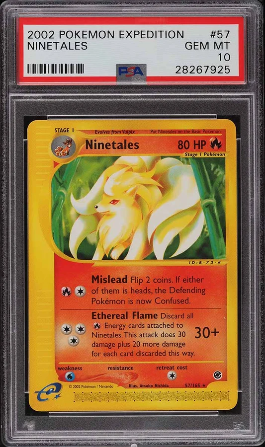 2002 Expedition Ninetales #21 PSA 10
