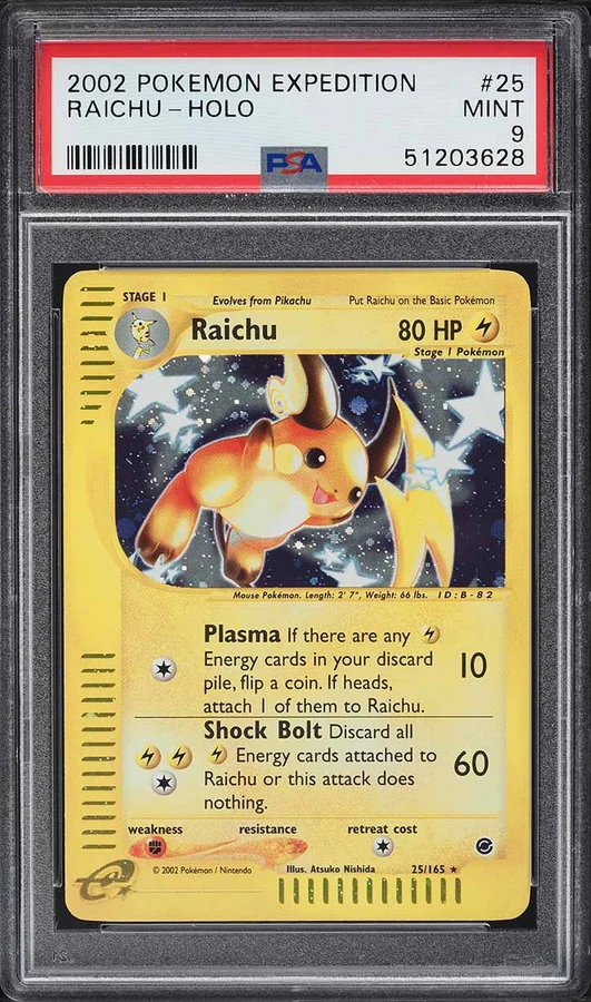 2002 Expedition Raichu #25