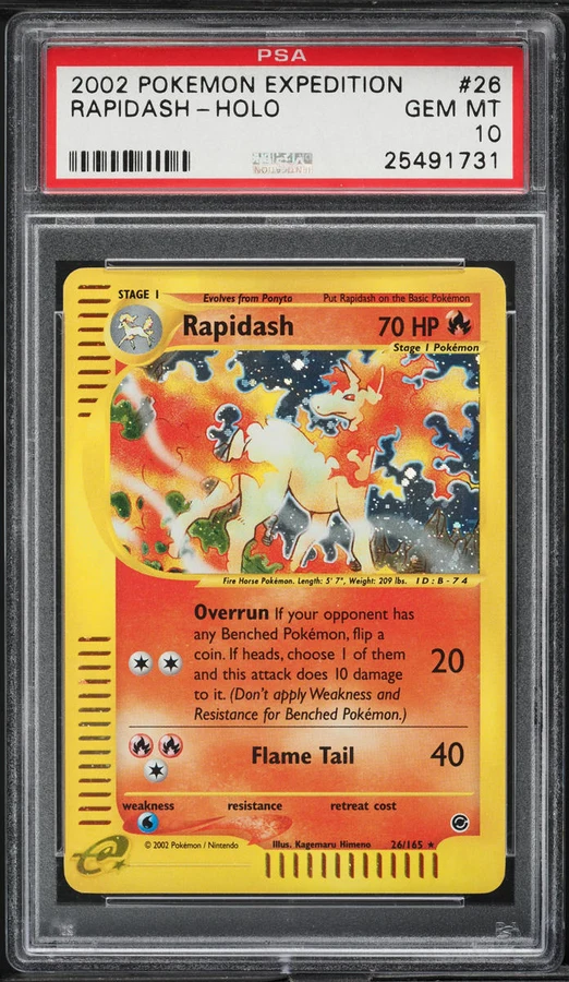 2002 Expedition Rapidash #26 PSA 10