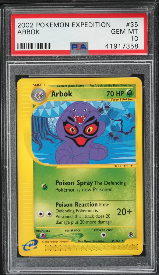 Arbok PSA 10