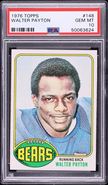 1976 Topps Walter Payton Rookie #148 PSA 10