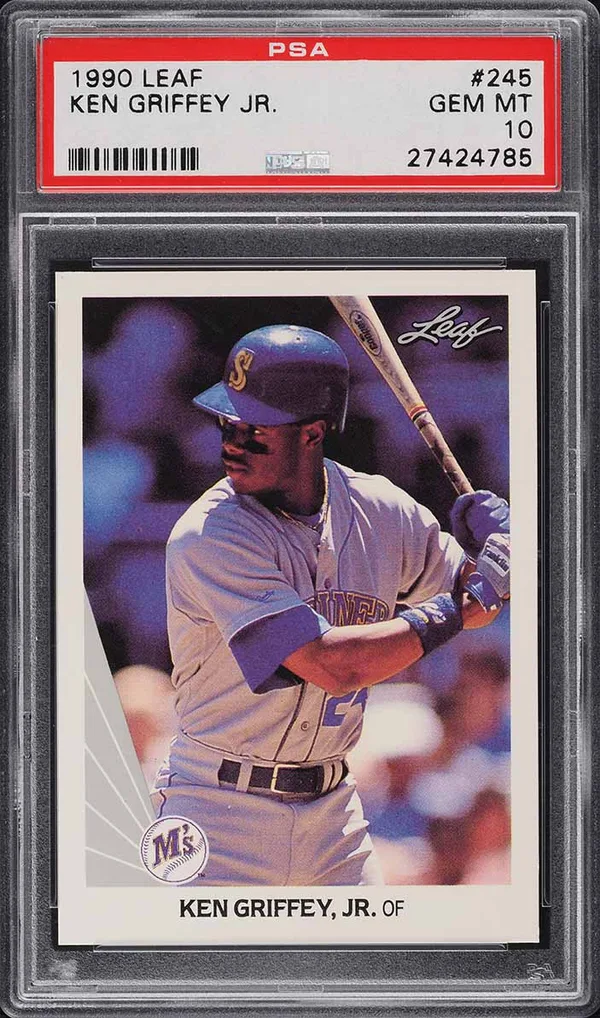 1990 Leaf Ken Griffey Jr. #245 PSA 10