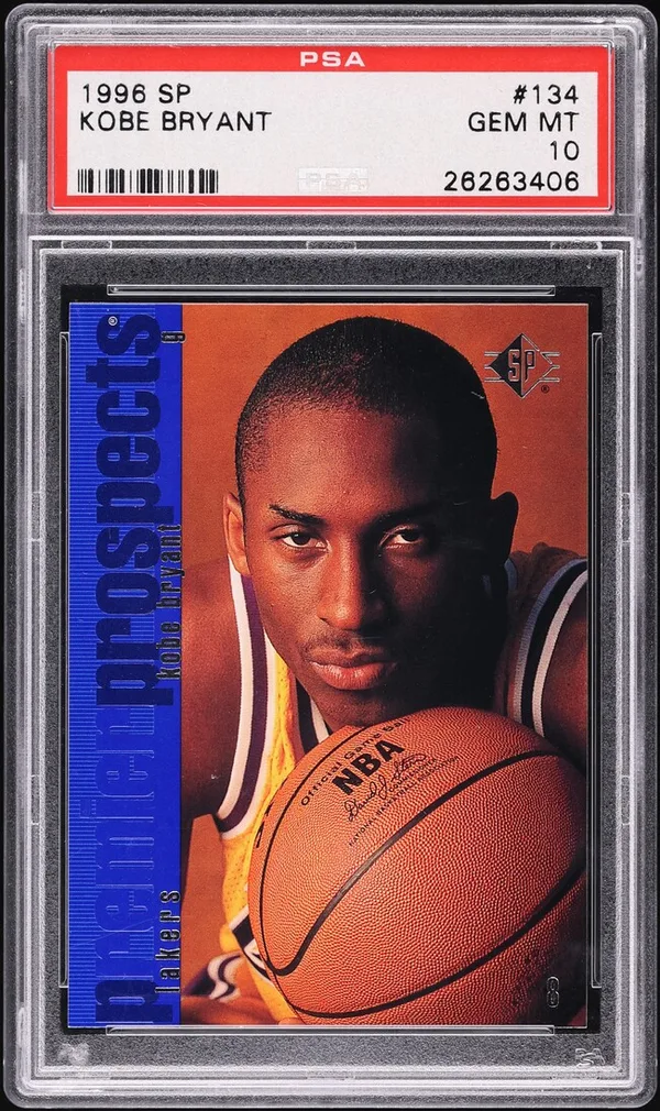 1996 SP Kobe Bryant #134 PSA 10