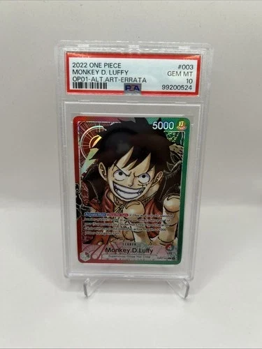 2022 OP01 Romance Dawn Luffy Alt-Art Leader (Errata) #OP01-003