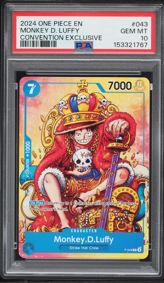 2024 Convention Exclusive Promo Luffy #P-043
