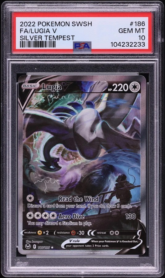 2022 Silver Tempest Lugia V (Alt Art) #186