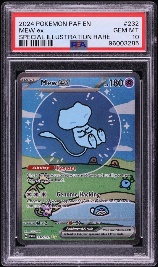 2024 Paldean Fates Shiny Mew ex (SIR) #232