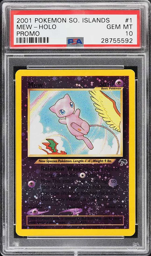 2001 Southern Islands Mew #1 PSA 10