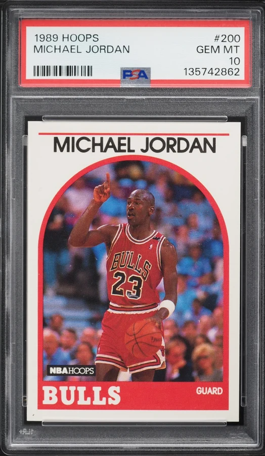 1989 Hoops Michael Jordan #200 PSA 10