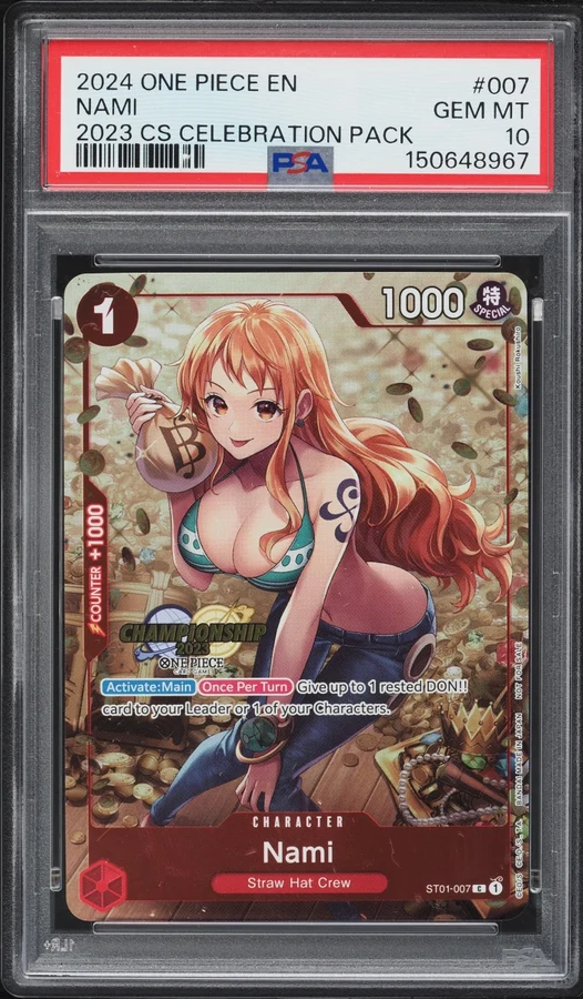 2023 Championship Celebration Pack Nami #007