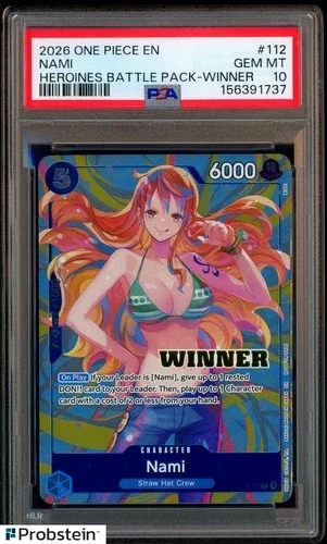 2026 Heroines Battle Pack Winner Nami #P-112