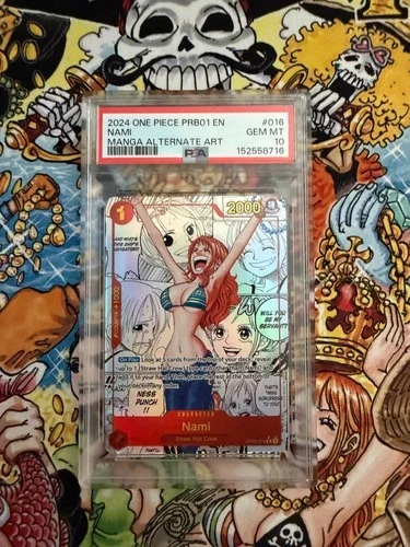 2024 PRB01 Premium Booster Nami Manga Alt Art (English) #OP01-016