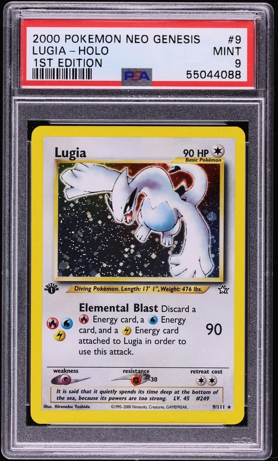 2000 Neo Genesis 1st Edition Lugia #9