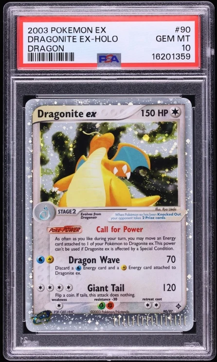 2003 EX Dragon Dragonite ex #90