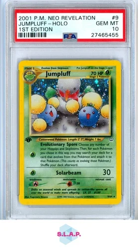 2001 Neo Revelation 1st Edition Jumpluff #9 PSA 10