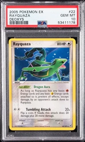 2005 EX Deoxys Rayquaza #22 (Holo)