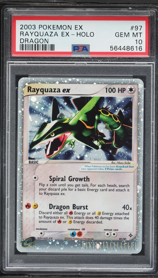 2003 EX Dragon Rayquaza ex #97