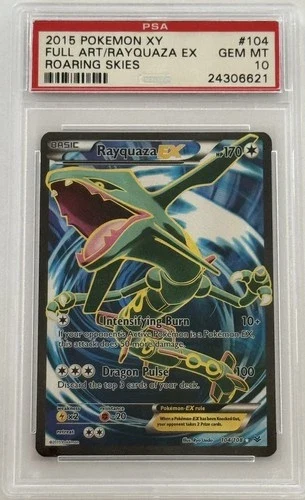 2015 Roaring Skies Rayquaza EX (Full Art) #104