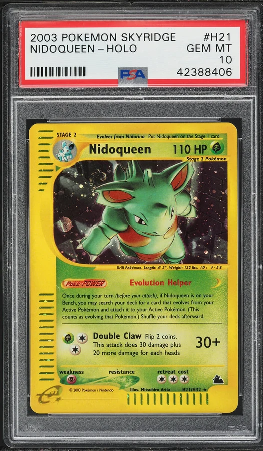 2003 Skyridge Nidoqueen (Holo) #H21 PSA 10