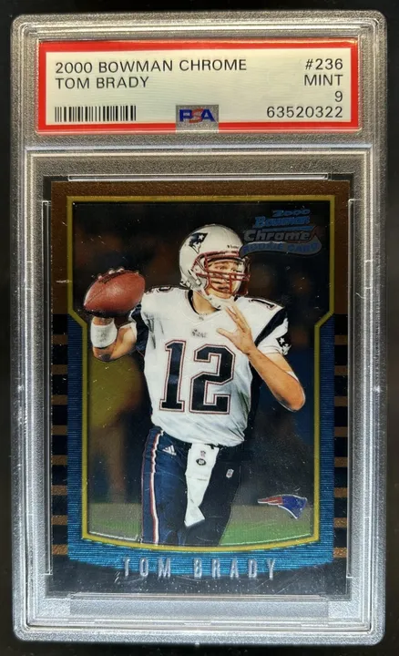 2000 Bowman Chrome Tom Brady #236