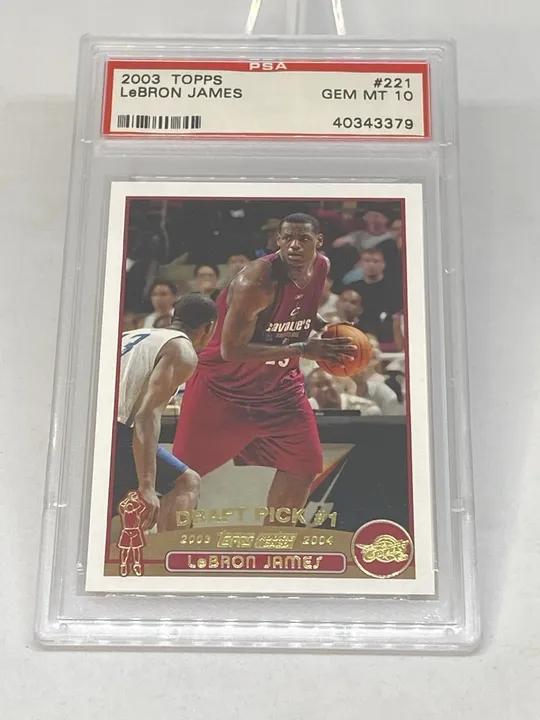 2003 Topps LeBron James #221