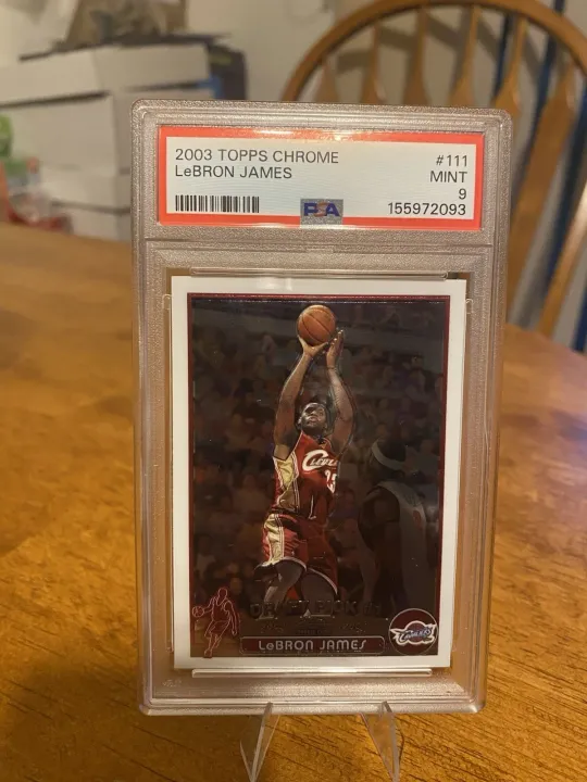 2003 Topps Chrome LeBron James #111