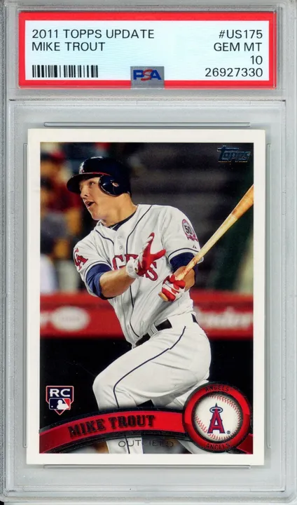 2011 Topps Update Mike Trout #US175