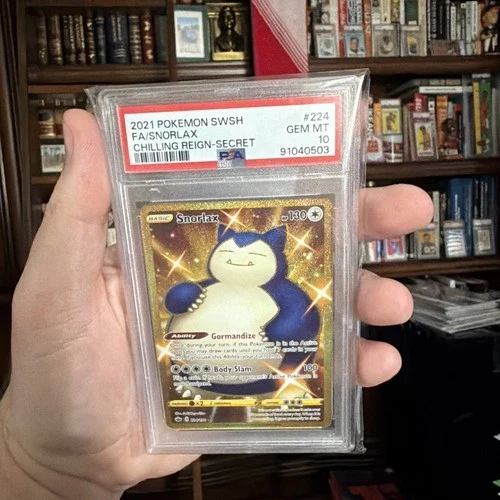 2021 Chilling Reign Snorlax (Full Art) #224 PSA 10