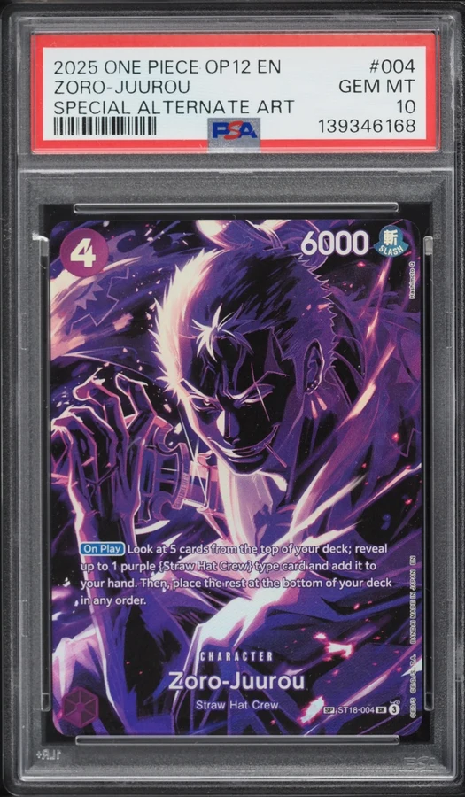 2025 OP12 Legacy of the Master Zoro-Juurou #OP12-004